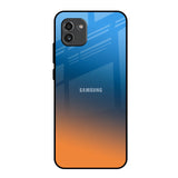 Sunset Of Ocean Samsung Galaxy A03 Glass Back Cover Online