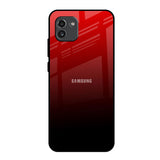 Maroon Faded Samsung Galaxy A03 Glass Back Cover Online