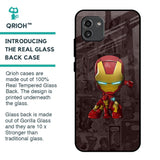 Angry Baby Super Hero Glass Case for Samsung Galaxy A03