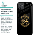 Islamic Calligraphy Glass Case for Samsung Galaxy A03