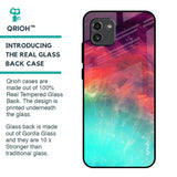 Colorful Aura Glass Case for Samsung Galaxy A03