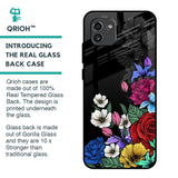 Rose Flower Bunch Art Glass Case for Samsung Galaxy A03
