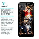Shanks & Luffy Glass Case for Samsung Galaxy A03