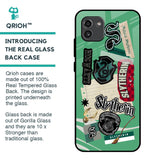 Slytherin Glass Case for Samsung Galaxy A03