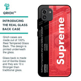Supreme Ticket Glass Case for Samsung Galaxy A03