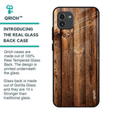 Timber Printed Glass Case for Samsung Galaxy A03
