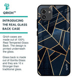 Abstract Tiles Glass Case for Samsung Galaxy A03