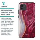 Crimson Ruby Glass Case for Samsung Galaxy A03