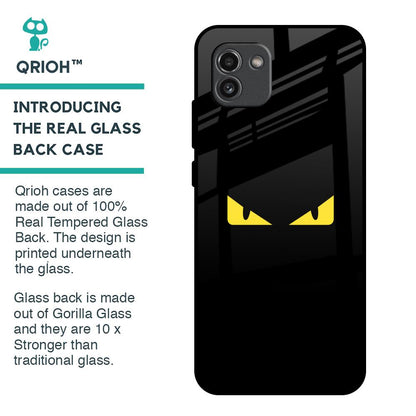 Eyes On You Glass Case For Samsung Galaxy A03