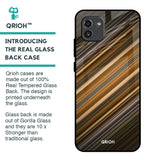 Diagonal Slash Pattern Glass Case for Samsung Galaxy A03