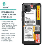 Cool Barcode Label Glass Case For Samsung Galaxy A03