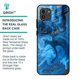 Gold Sprinkle Glass Case for Samsung Galaxy A03