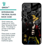 Dark Luffy Glass Case for Samsung Galaxy A03