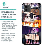 Anime Eyes Glass Case for Samsung Galaxy A03