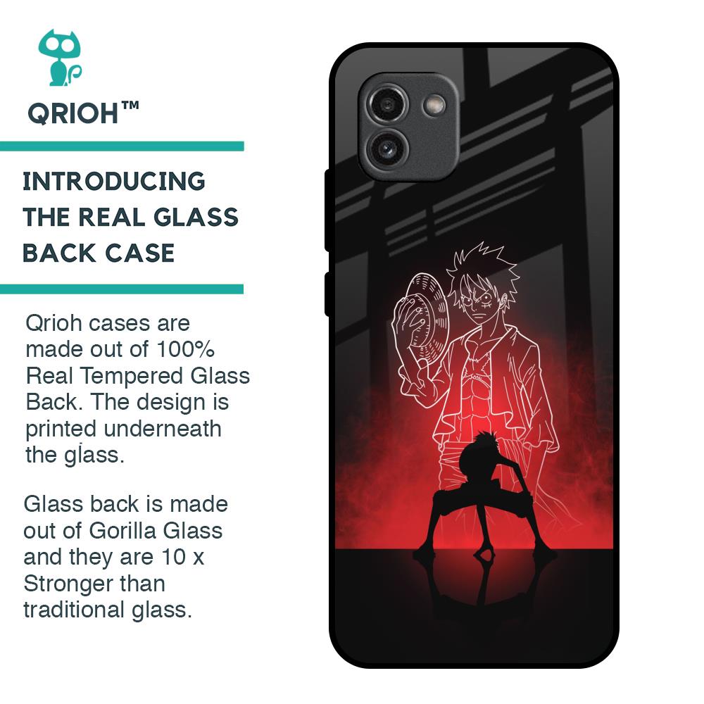 Soul Of Anime Glass Case for Samsung Galaxy A03