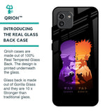 Minimalist Anime Glass Case for Samsung Galaxy A03