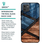 Wooden Tiles Glass Case for Samsung Galaxy A03