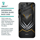 Black Warrior Glass Case for Samsung Galaxy A03