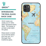 Fly Around The World Glass Case for Samsung Galaxy A03