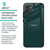 Olive Glass Case for Samsung Galaxy A03