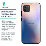 Blue Mauve Gradient Glass Case for Samsung Galaxy A03