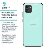 Teal Glass Case for Samsung Galaxy A03