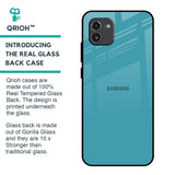 Oceanic Turquiose Glass Case for Samsung Galaxy A03