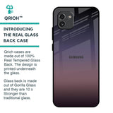 Grey Ombre Glass Case for Samsung Galaxy A03