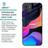 Colorful Fluid Glass Case for Samsung Galaxy A03