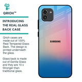 Blue & Pink Ombre Glass case for Samsung Galaxy A03