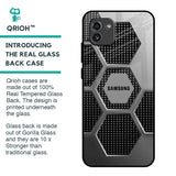 Hexagon Style Glass Case For Samsung Galaxy A03
