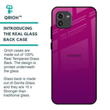 Magenta Gradient Glass Case For Samsung Galaxy A03