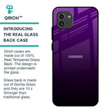 Harbor Royal Blue Glass Case For Samsung Galaxy A03