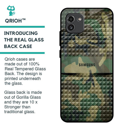 Supreme Power Glass Case For Samsung Galaxy A03