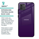 Dark Purple Glass Case for Samsung Galaxy A03