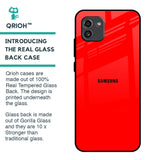 Blood Red Glass Case for Samsung Galaxy A03