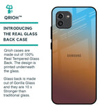 Rich Brown Glass Case for Samsung Galaxy A03