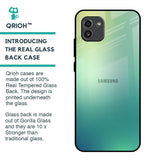 Dusty Green Glass Case for Samsung Galaxy A03