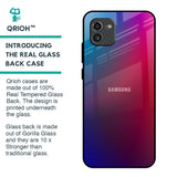 Magical Color Shade Glass Case for Samsung Galaxy A03