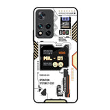 Tech Display Redmi Note 11 Pro 5G Glass Back Cover Online