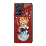 Astronaut Bear Redmi Note 11 Pro 5G Glass Back Cover Online