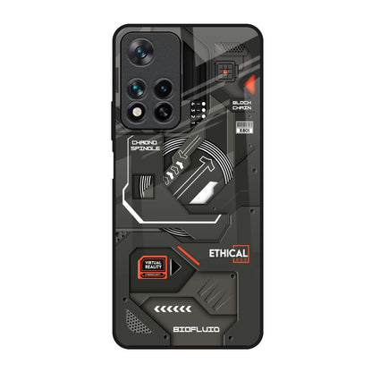 Tech Aesthetics Redmi Note 11 Pro 5G Glass Back Cover Online
