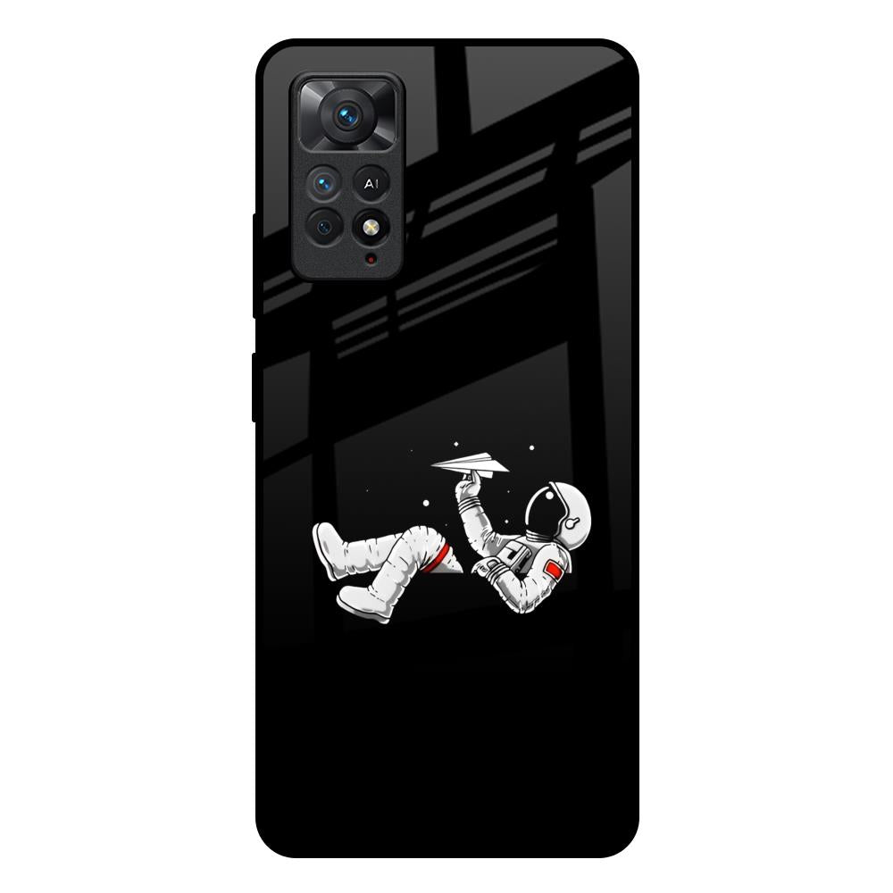 Space Traveller Redmi Note 11 Pro Plus 5G Glass Back Cover Online
