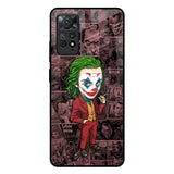 Joker Cartoon Redmi Note 11 Pro Plus 5G Glass Back Cover Online