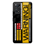 Aircraft Warning Redmi Note 11 Pro Plus 5G Glass Back Cover Online