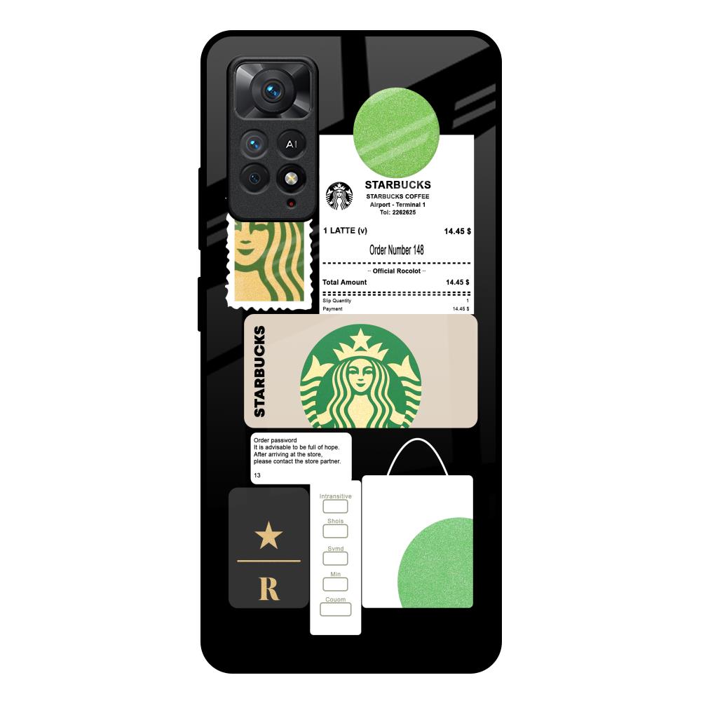 Coffee Latte Redmi Note 11 Pro Plus 5G Glass Back Cover Online