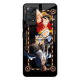 Shanks & Luffy Redmi Note 11 Pro Plus 5G Glass Back Cover Online