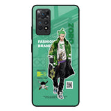 Zoro Bape Redmi Note 11 Pro Plus 5G Glass Back Cover Online