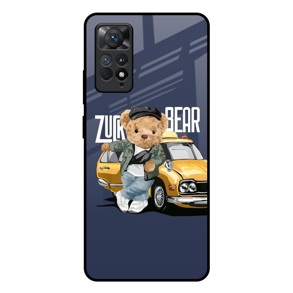Adventurous Bear Redmi Note 11 Pro Plus 5G Glass Back Cover Online