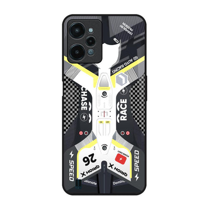 Car Enthusiast Realme C31 Glass Back Cover Online